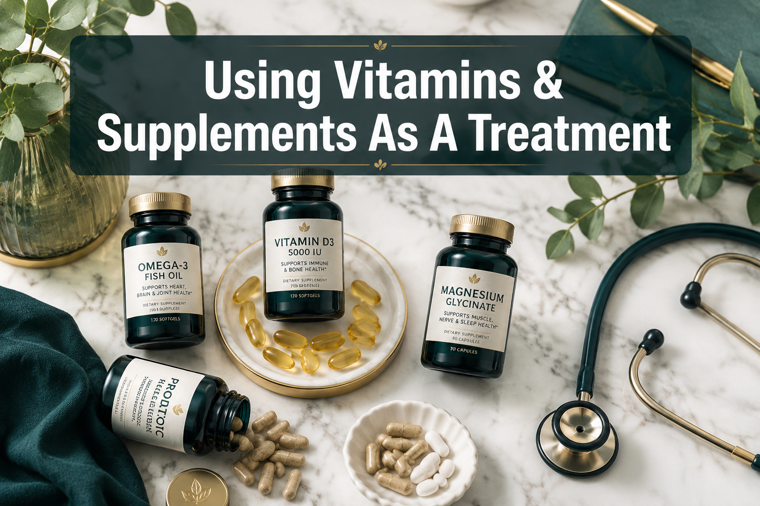Using Vitamins Supplements As A Treatment: What the Evidence Actually Says